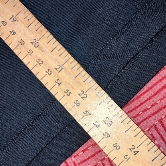 Zara dolman top Black Ribbed sleeve Tee - Picture 7 of 10